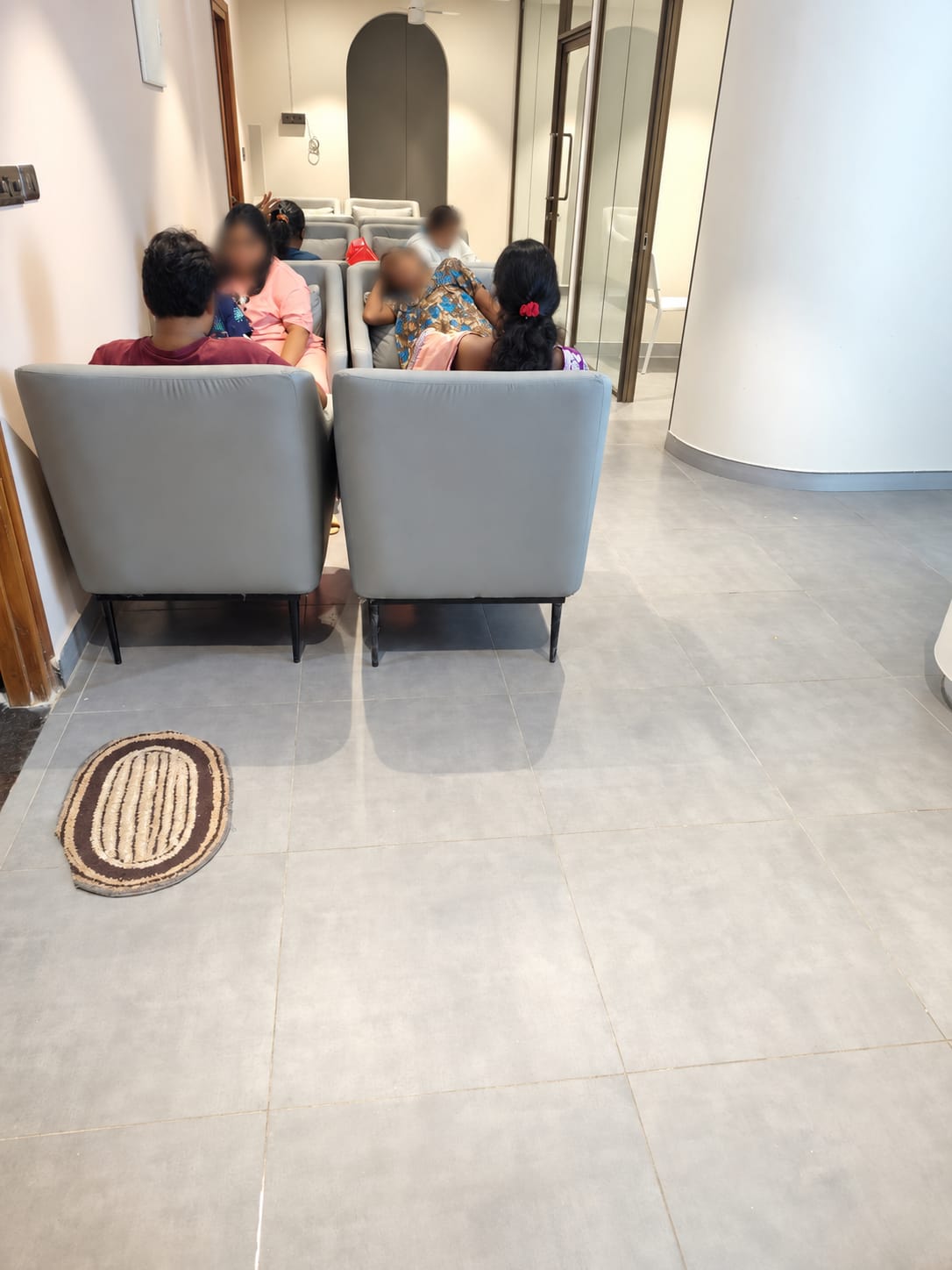 Waiting area at AIP Healthcare
