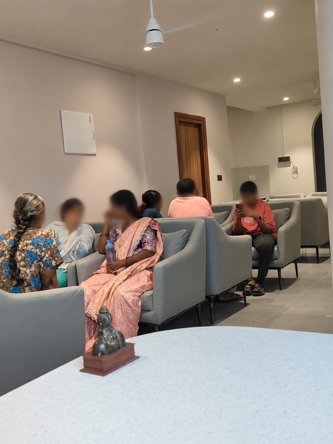 Consultation lounge at AIP Healthcare